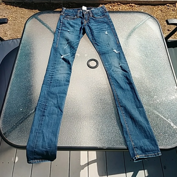 True Religion Denim - True Religion Skinny Distress Jeans